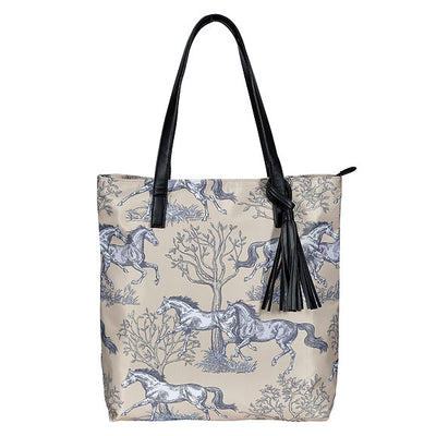 AWST Int'l "Lila"  Toile Pattern w/ Tassel - Breeches.com