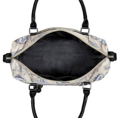 AWST Int'l "Lila" Toile Pattern Travel Bag w/ Tassel - Breeches.com