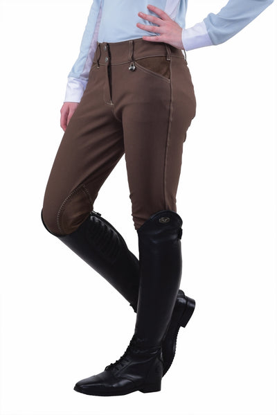Equine Couture Ladies Sportif Natasha Knee Patch Breeches_17