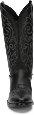 Justin Boots Men's Buck Round Toe Western Boot - Breeches.com