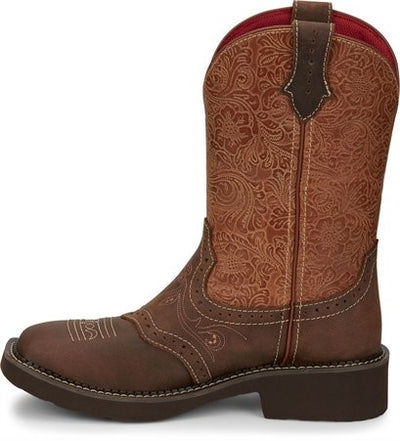 Justin Gypsy® Women's Starlina Square Toe Western Boot - Breeches.com
