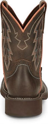 Justin Gypsy® Women's Lyla Round Toe Bay Brown Western Boot - Breeches.com