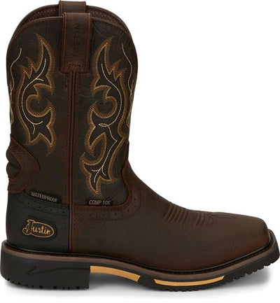 Justin Boots Men's Hybred® Joist Composite Toe Work Boot - Breeches.com