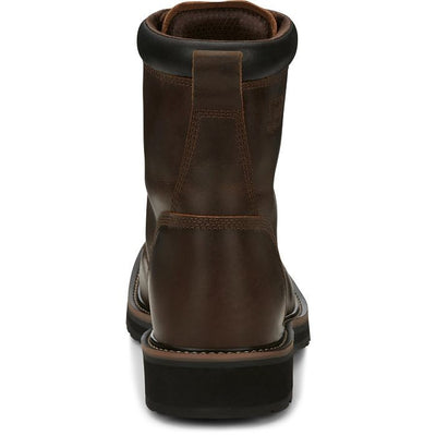 Justin Men's Pulley Lace-Up Work Boot w/ Steel Toe - Breeches.com