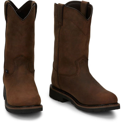Justin Men's Drywall Work Boot w/ Soft Toe - Breeches.com