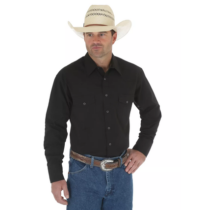 Wrangler Mens Sport Western Snap Shirt