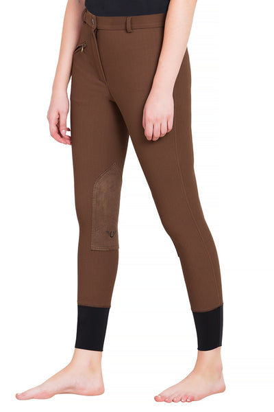 TuffRider Ladies Ribb Knee Patch Breeches_18