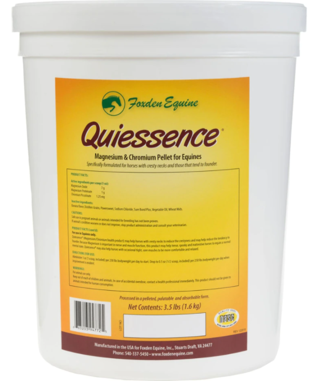 QUIESSENCE MAGNESIUM & CHROMIUM PELLETS- 3.5 LB - Breeches.com