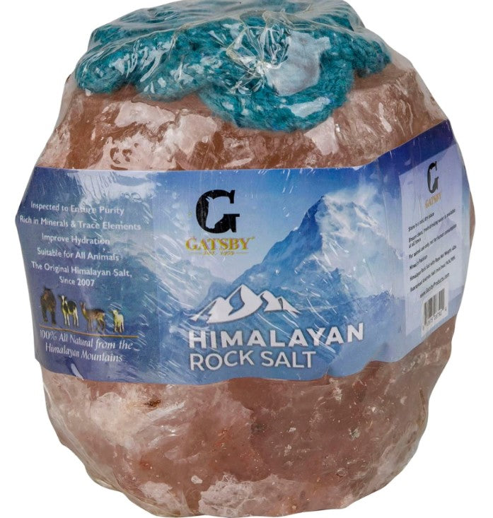 GATSBY 100% Natural Himalayan Rock Salt- 4 lb.- Pink - Breeches.com