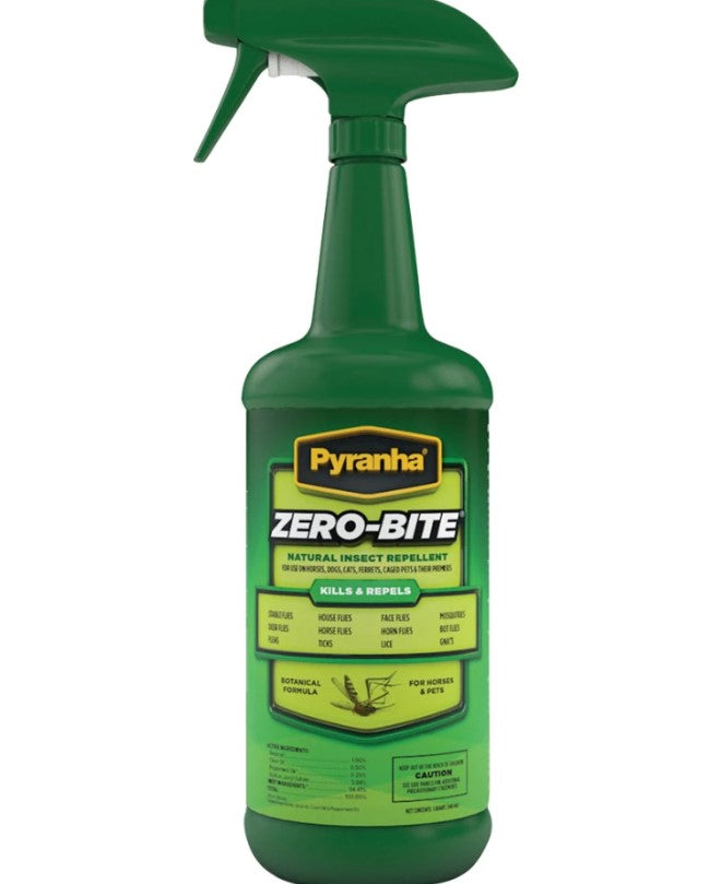 Pyranha Zero-Bite Natural Insect Spray RTU- 1 Qt - Breeches.com