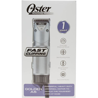 Oster Golden A5 Single Speed Clipper- 2100 SPM - Breeches.com