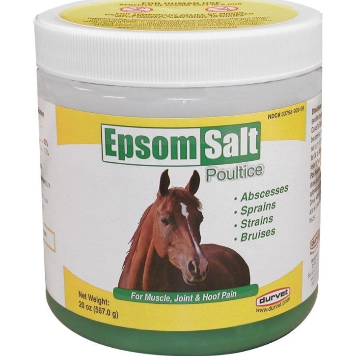 Durvet Epsom Salt Poultice Jar- 20 oz - Breeches.com