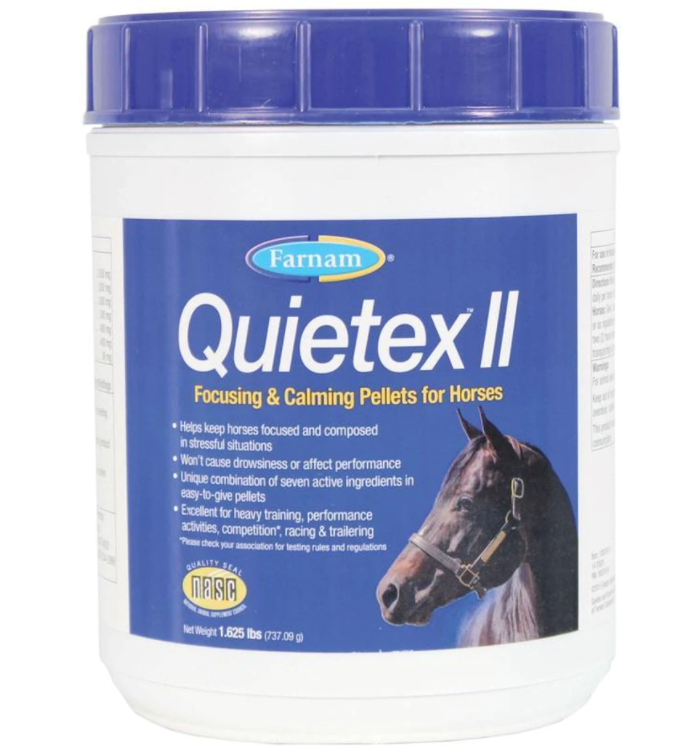 QUIETEX II FOCUSING & CALMING PELLETS- 1.625 LB - Breeches.com