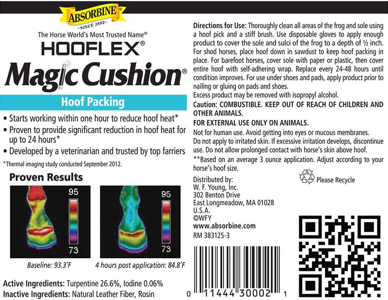 Absorbine Hooflex Magic Cushion Hoof Packing Tub