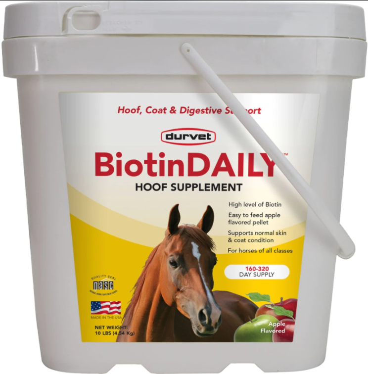 DURVET BIOTIN DAILY HOOF SUPPLEMENT- 10 LB - Breeches.com