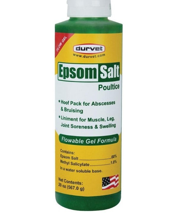 Durvet Epsom Salt Poultice Flow Gel- 20 oz - Breeches.com