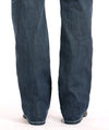 Rock & Roll Denim Ladies Mid Rise Extra Stretch Bootcut Riding Jeans- Dark Wash