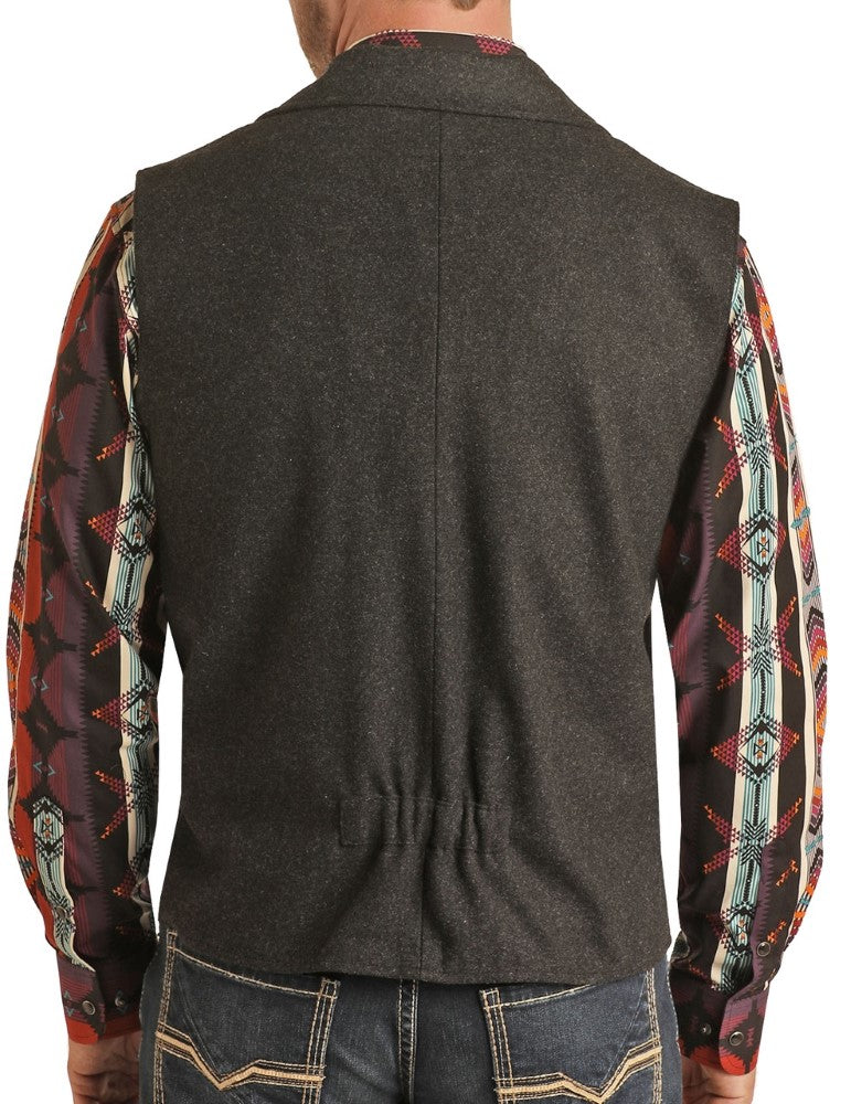 Panhandle Men's Solid Montana Vest - Breeches.com