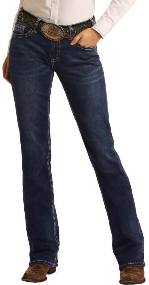 Panhandle Junior's Riding Boot Cut Jeans - Breeches.com