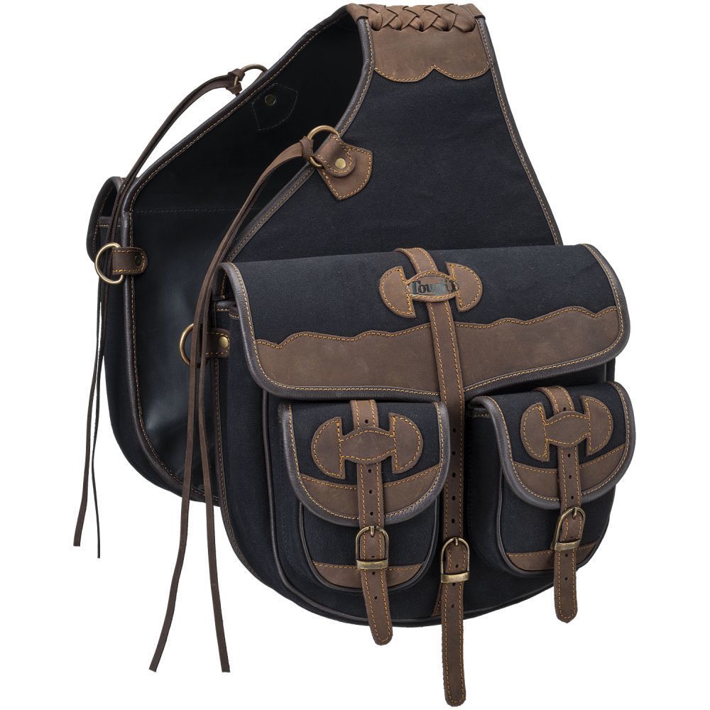 Tough-1 Canvas Trail Bag with Leather Accents_7