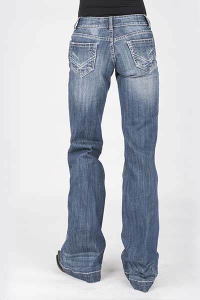 Stetson Women's 214 City Trouser w/ Bleached Pockets_1