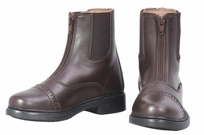 TuffRider Children's Starter Front Zip Paddock Boots_1