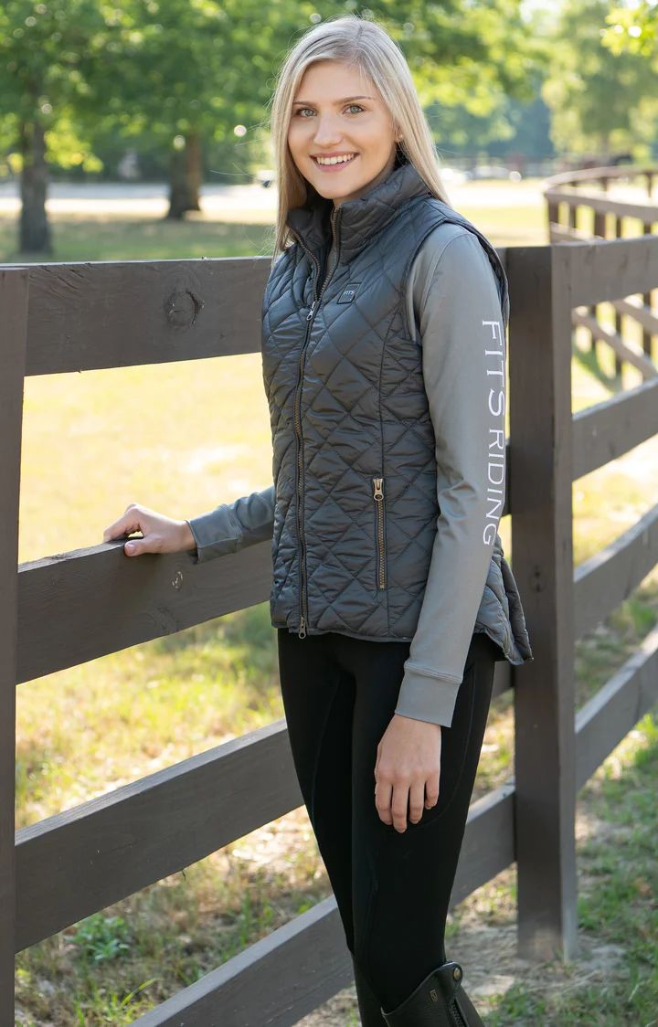 FITS Ainsley Quilted Vest - Breeches.com