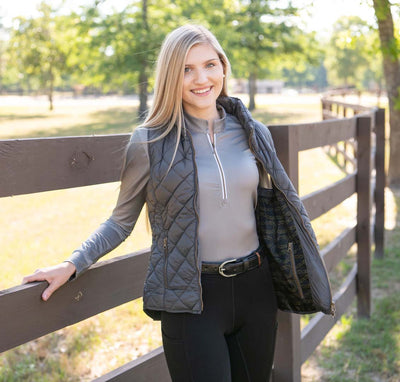 FITS Ainsley Quilted Vest - Breeches.com