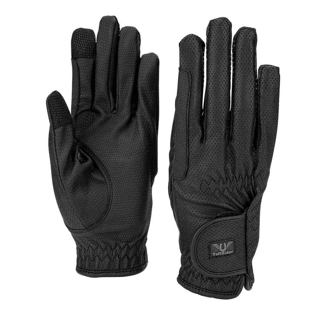 TuffRider Breathable Gloves With Grippy Palm - Breeches.com