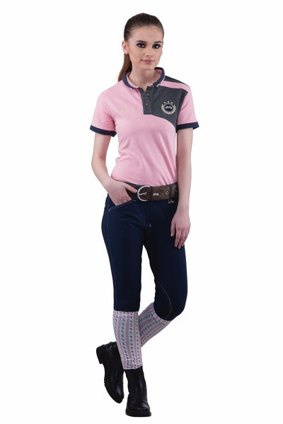 Equine Couture Ladies Sportif Natasha Knee Patch Breeches_2