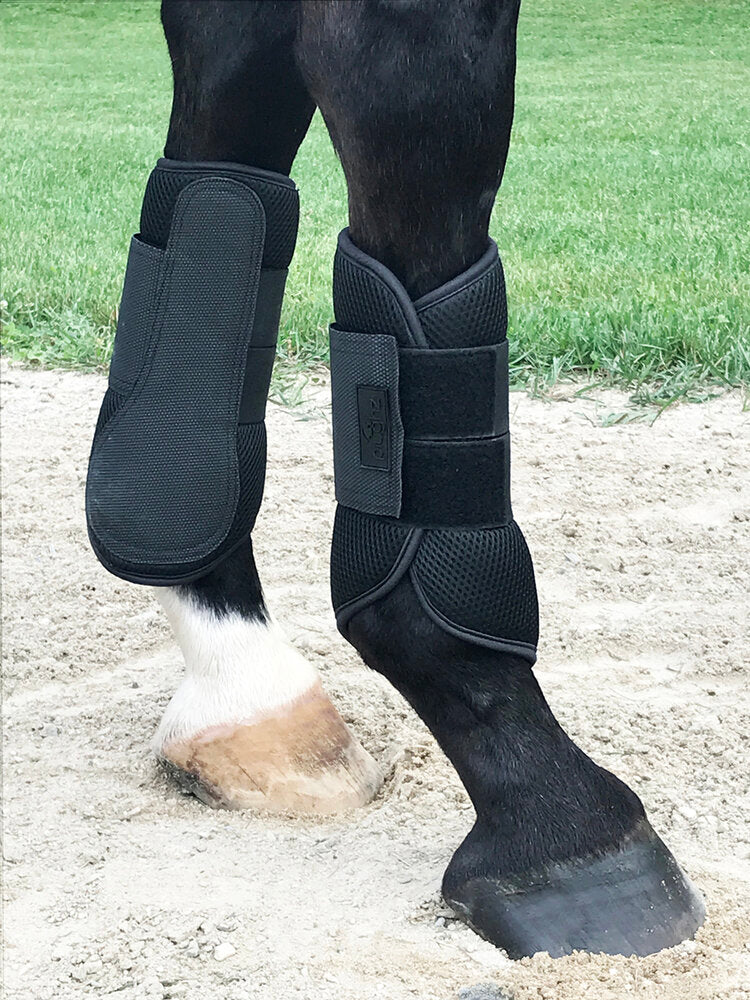 Plughz Prosport Essentials Mesh Brush Boots - Breeches.com