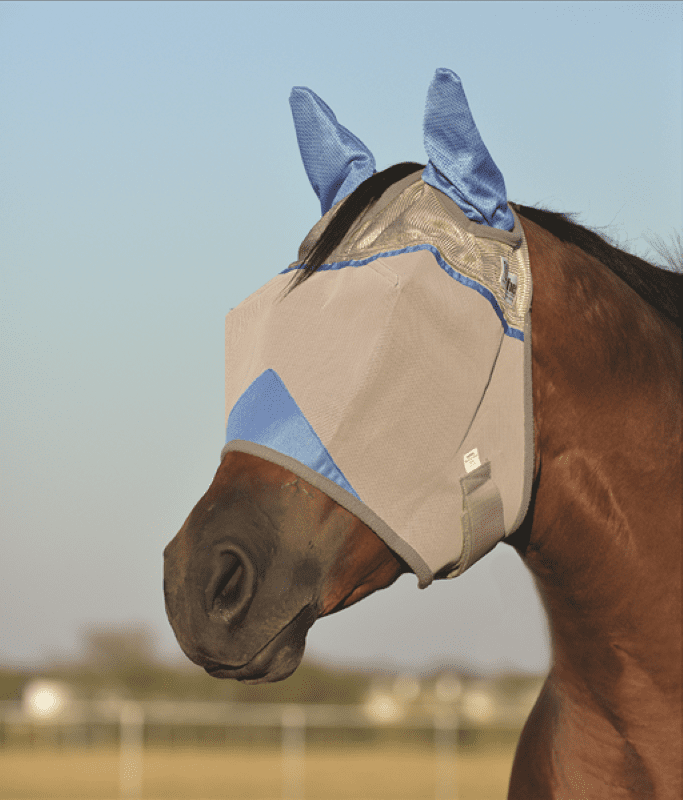 Cashel Crusader Horse Fly Mask with Ears for Charity - Breeches.com