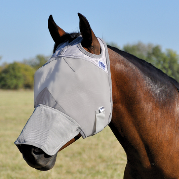 Cashel Crusader Fly Mask with Long Nose and w/o Ears