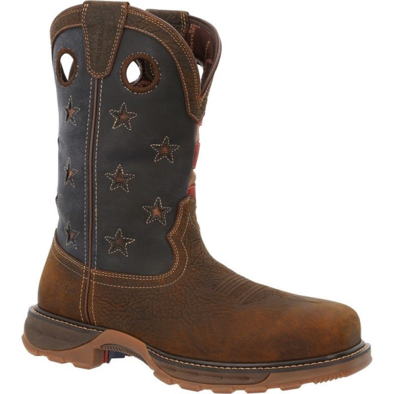 Durango® Mens Maverick Composite Toe Waterproof Western Work Boot - Breeches.com