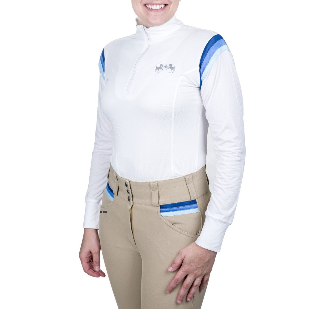 Chemise De Concours RJ Classic Cool Manches Longues Pour Femme - Taille 34 (occasion)