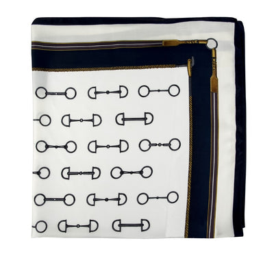 AWST Int'l Satin Snaffle Bit Scarf - Breeches.com