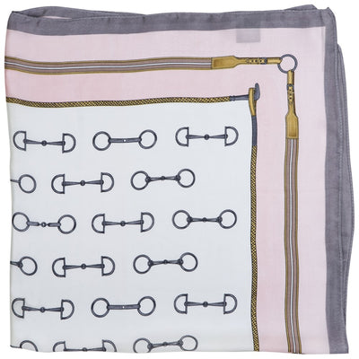 AWST Int'l Satin Snaffle Bit Scarf - Breeches.com