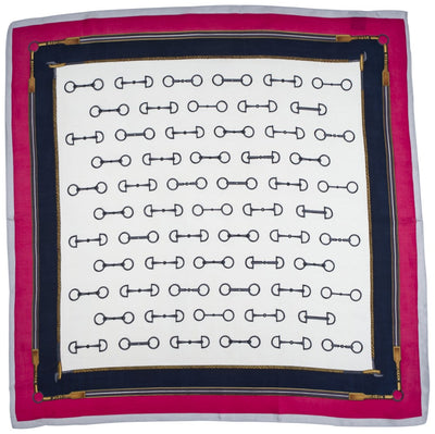 AWST Int'l Satin Snaffle Bit Scarf - Breeches.com