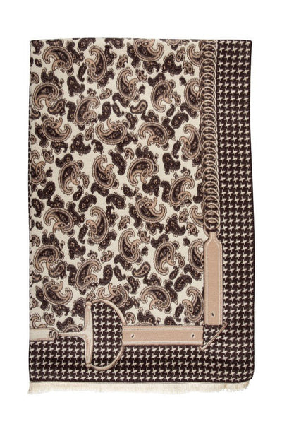 AWST Int'l Acrylic Cashmere Snaffle Bit and Houndstooth Scarf/Shawl - Breeches.com