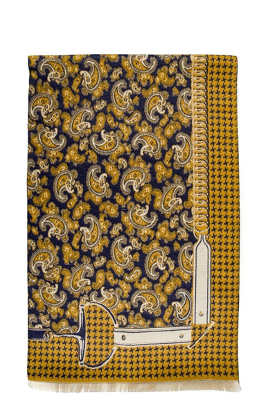 AWST Int'l Acrylic Cashmere Snaffle Bit and Houndstooth Scarf/Shawl - Breeches.com