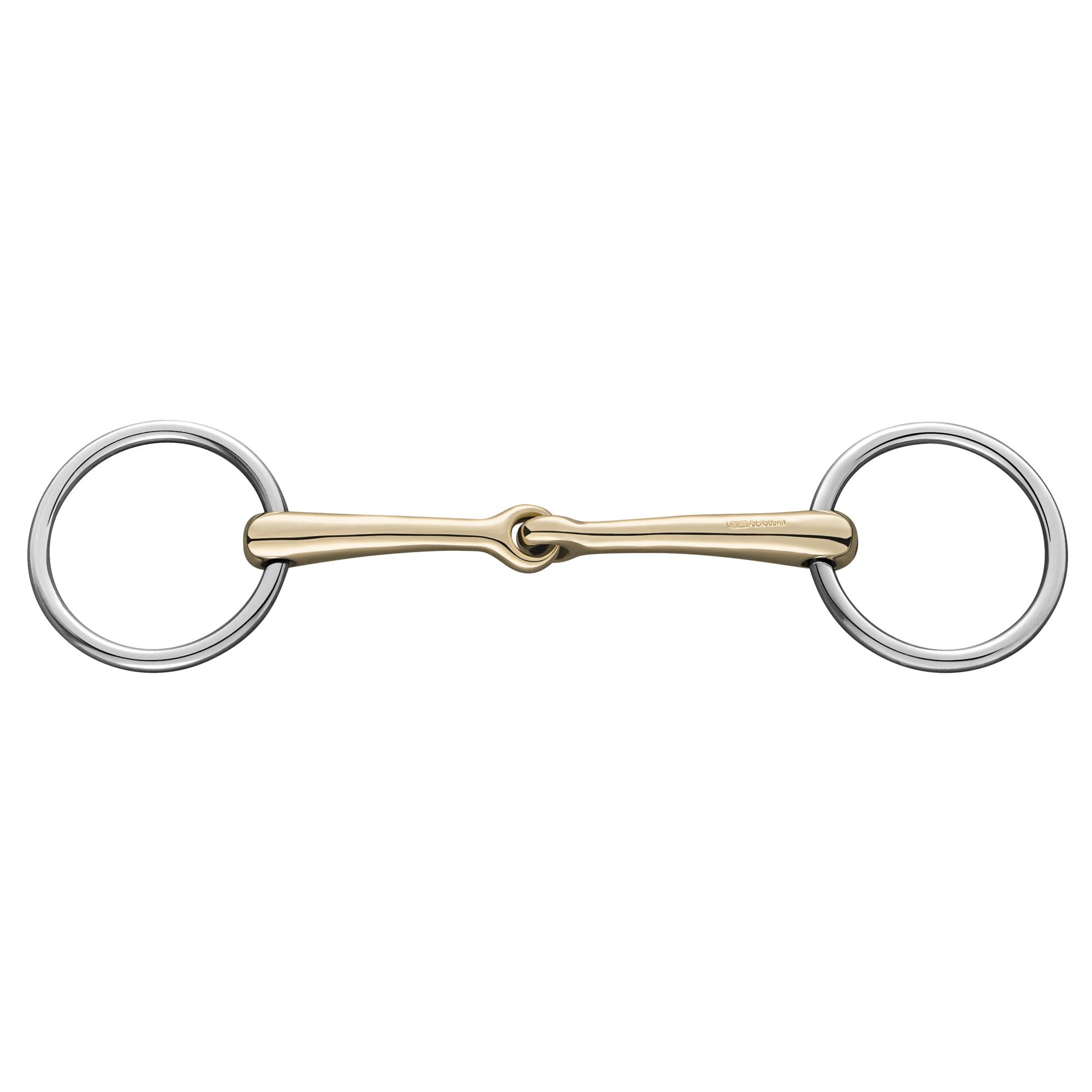 Herm Sprenger Sensogan 12 MM Single Jointed Loose Ring Bradoon