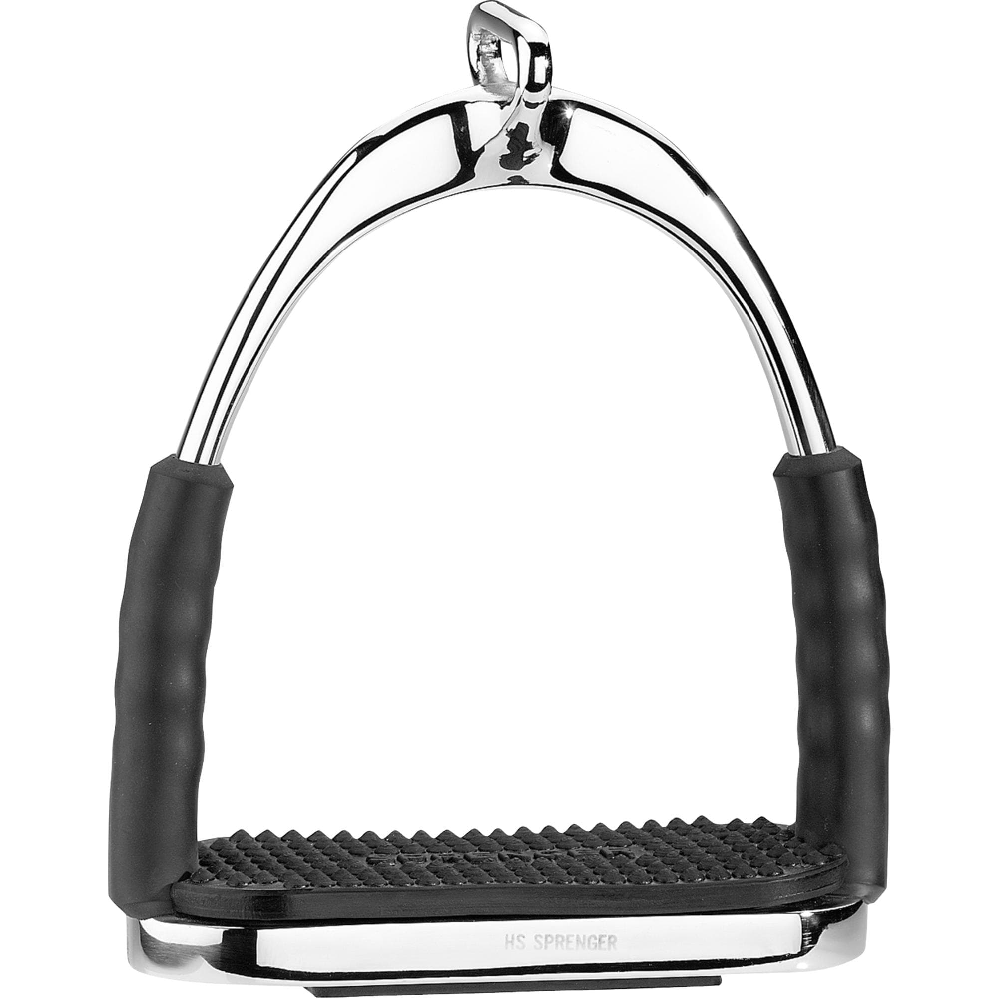 Herm Sprenger System 4 120 MM Stainless Steel Stirrups with offset eye