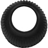 Herm Sprenger Ribbed Black Rubber Bell Boots