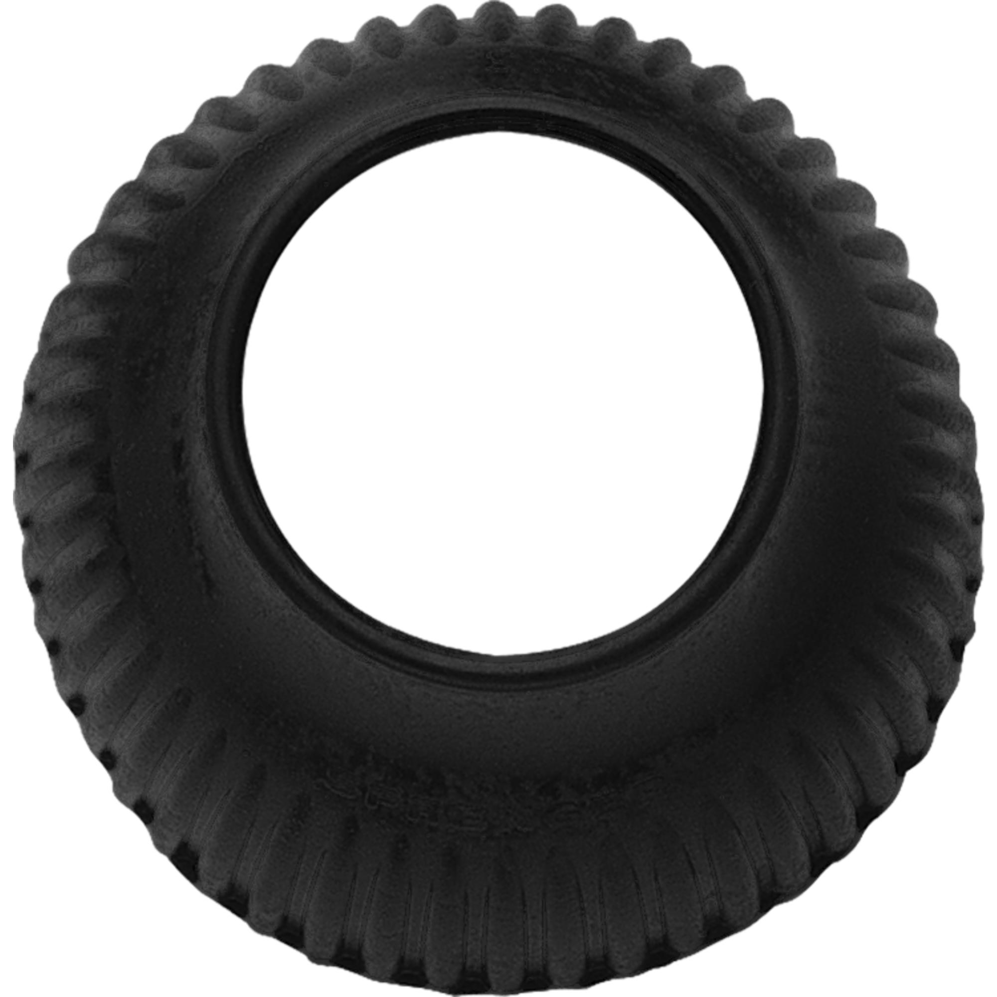 Herm Sprenger Ribbed Black Rubber Bell Boots 