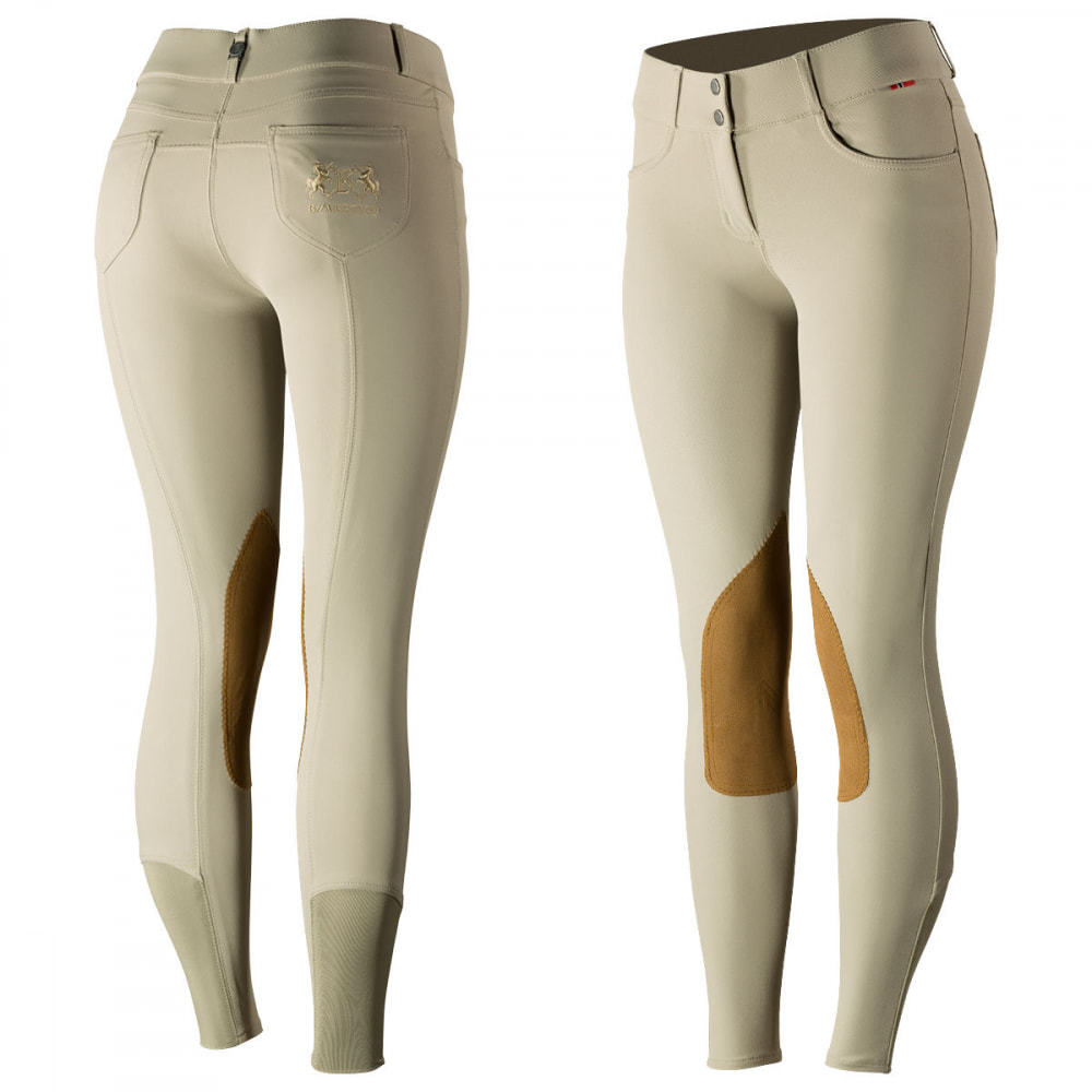 B Vertigo Women's Kimberley Show Knee Patch Breeches - Breeches.com