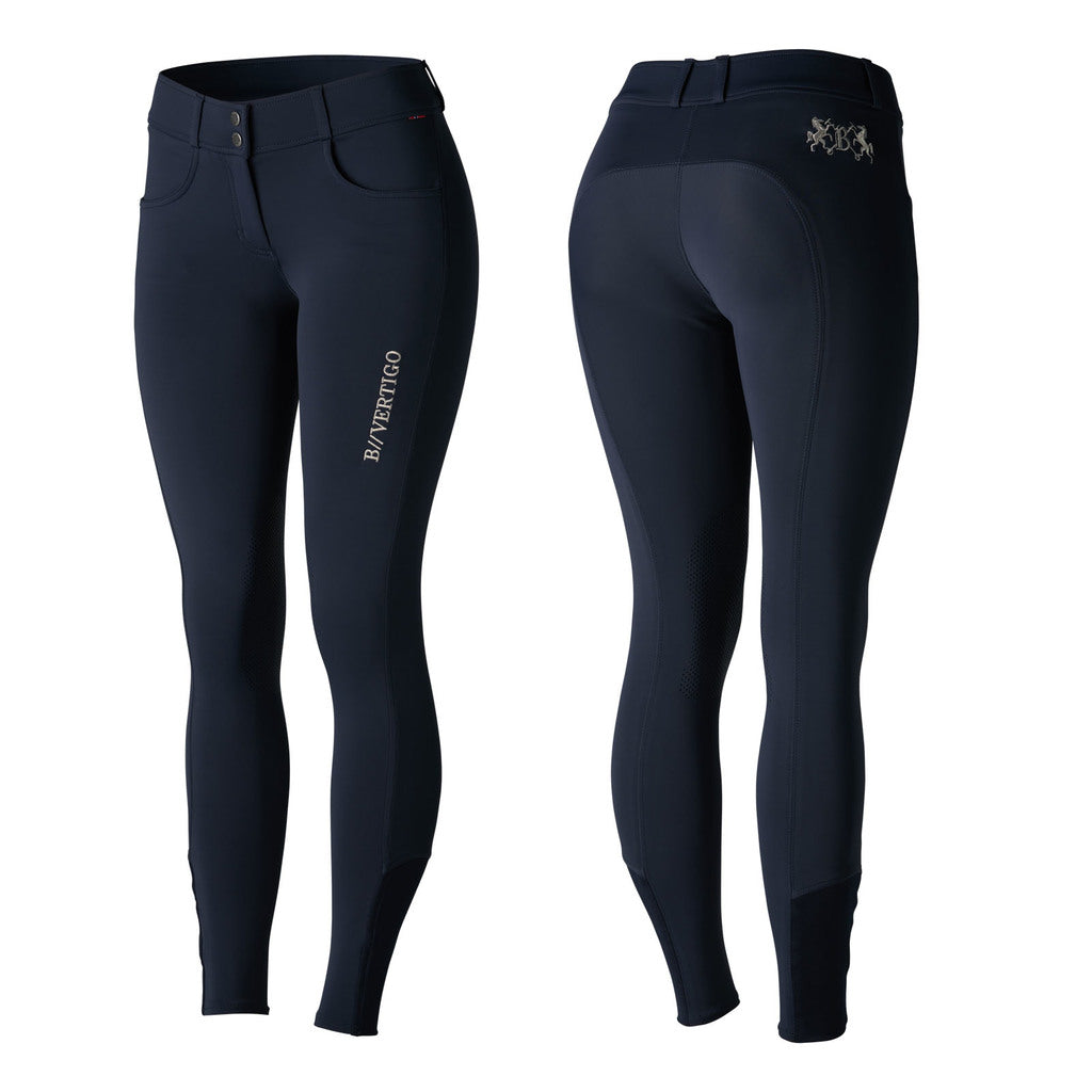 B Vertigo Meghan Women's Silicone Knee Patch Breeches - Breeches.com
