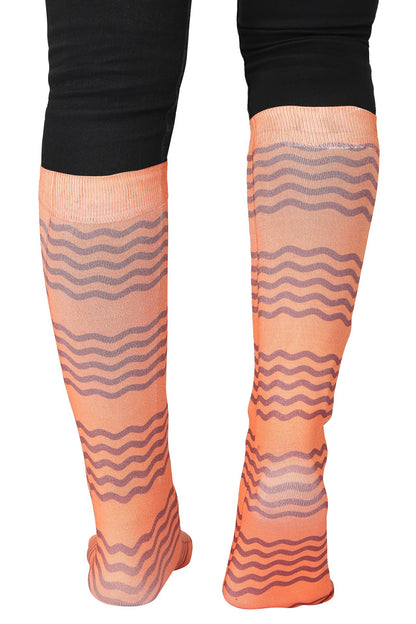 TuffRider Ladies CoolMax Printed Boot Socks - Breeches.com