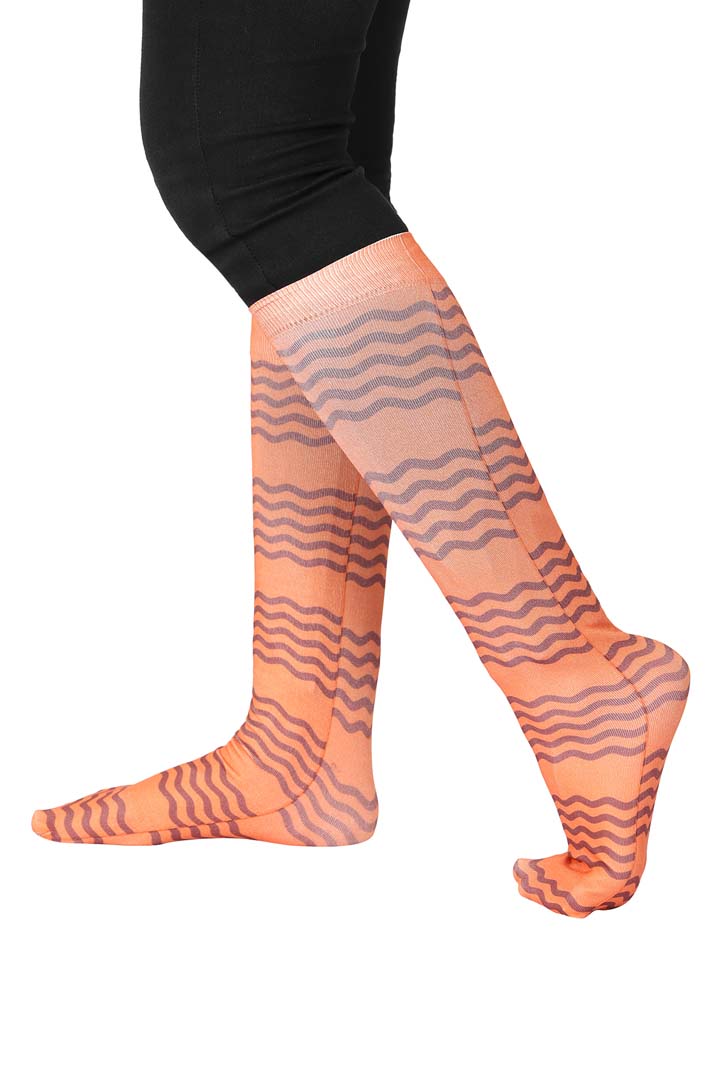 TuffRider Ladies CoolMax Printed Boot Socks - Breeches.com