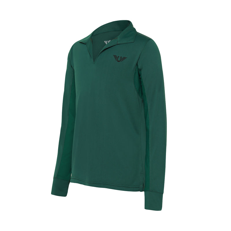 Tuffrider Children'S Taylor Long Sleeve Polo - Breeches.com