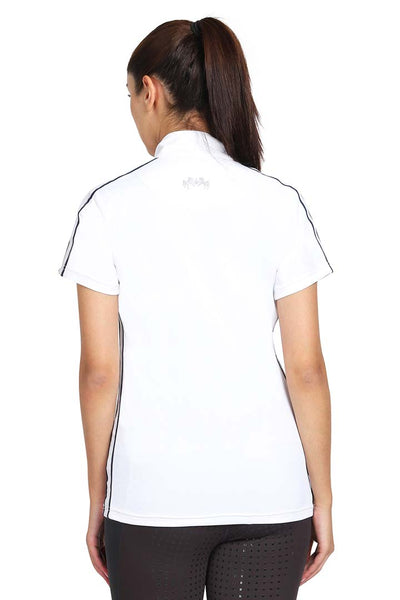 EQUINE COUTURE LADIES ELIANA SHORT SLEEVE SHOW SHIRT - Breeches.com